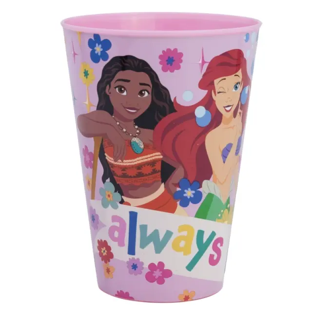 ΠΟΤΗΡΙ ΠΛΑΣΤΙΚΟ LARGE EASY PP TUMBLER 430 ML PRINCESS BEYOU TIFUL -82006