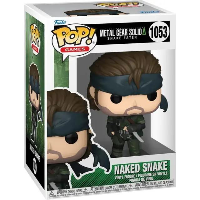 Funko Pop! Games: Metal Gear Solid - Naked Snake #1053 (FNK49265)