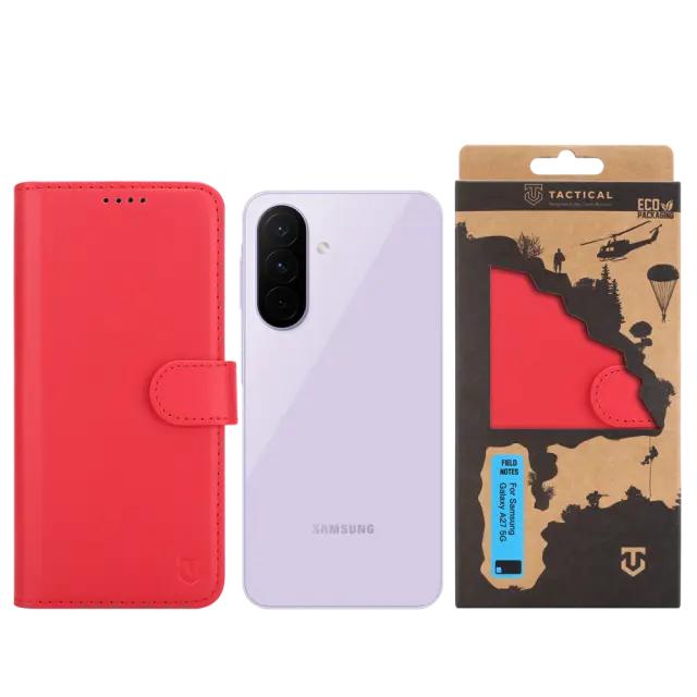 Tactical Field Notes for Samsung Galaxy A27 5G Red 3