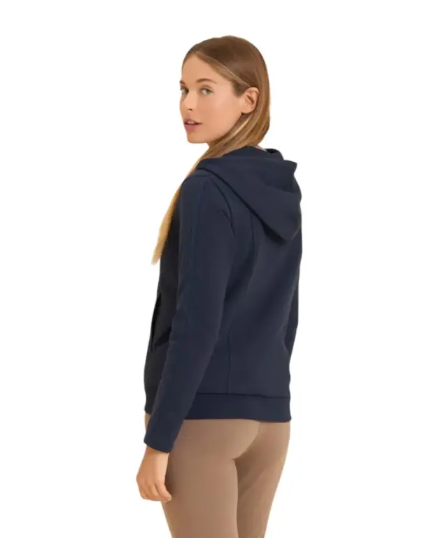 Freddy - Γυναικεία Ζακέτα Φούτερ zip hoodie with logoed band F25WCRS2-B109 Μπλε 2