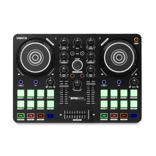 VONYX SPIN200 DJ MIDI CONTROLLER 2