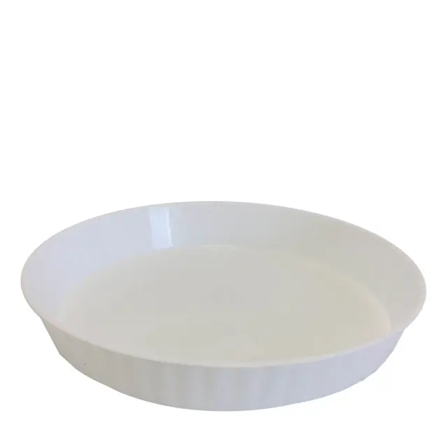 Πιάτο Λευκό Για Γλάστρα Ιωνια Φ28cm