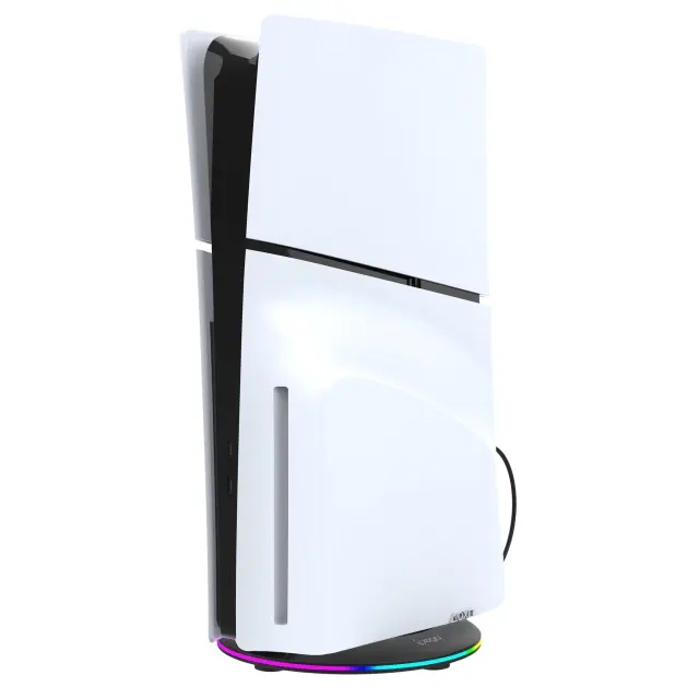 iPega P5S025SH Vertical Stand with RGB for PS5 Slim/PS5 Pro Black 3
