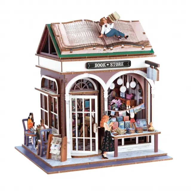 Buki France 3D Κατασκευή Bookshop Diorama 68074