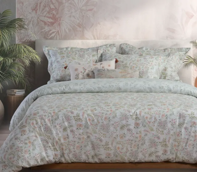 Nef-Nef Homeware Σετ Παπλωματοθήκη Υπέρδιπλη Blessing 240x230 Πράσινο