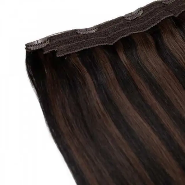 SEAMLESS1 HAIR EXTENSIONS ΤΡΕΣΑ ΜΕ 1 ΚΛΙΠ RITZY BLEND 55CM 2