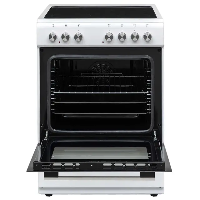 Κουζίνα Ηλεκτρική Κεραμική 69lt Π60cm Λευκό VOX CHT 6000 W 3