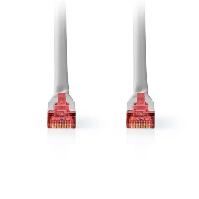NEDIS CCGL85220GY30 ΚΑΛΩΔΙΟ ΔΙΚΤΥΟΥ ΜΗΚΟΥΣ CAT 6 S/FTP 3m ΓΚΡΙ
