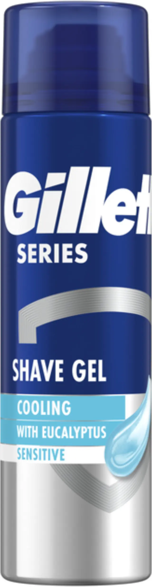 Gillette Series Sensitive Cool Gel Gel Ξυρίσματος Δροσερής Αίσθησης 200ml