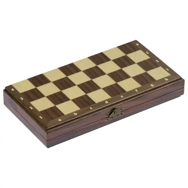 Goki Σκάκι Μαγνητικό από Ξύλο με Πιόνια 27x27cm για 7+ ετών 56920 2