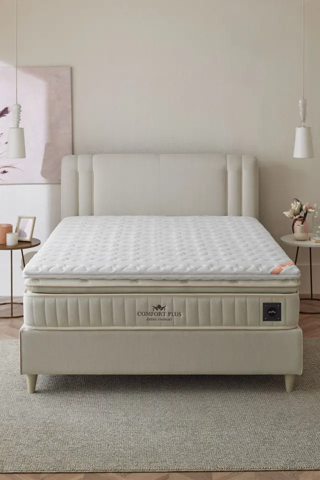 Stewehome Στρώμα επένδυσης για διπλό κρεβάτι 200x120x5 cm 3