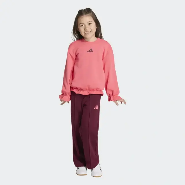 Adidas Seasonals Sweatpants Set Pink KT4155 - 128