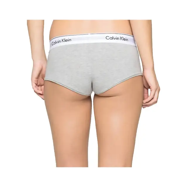 Calvin Klein Γυναικείο Εσώρουχο Bodyshort Brief, Χρώμα Γκρι - M 2