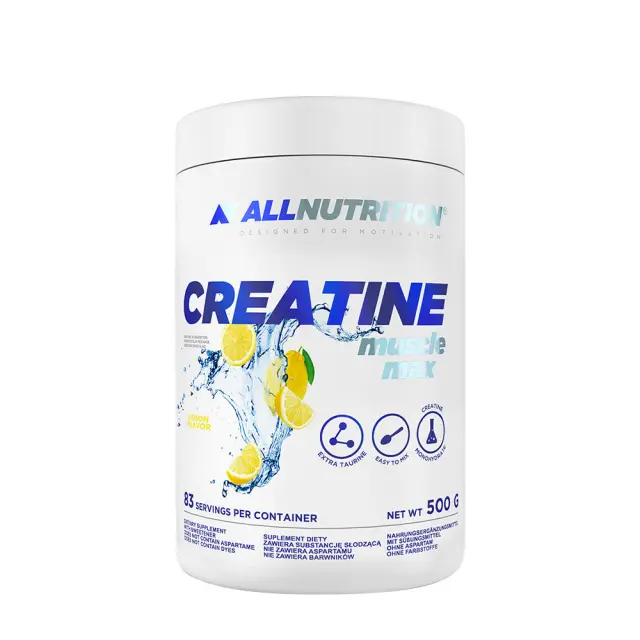 ALLNUTRITION Creatine Muscle Max Lemon, 500 g