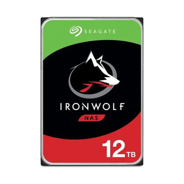 Seagate IronWolf Nas 12TB HDD Σκληρός Δίσκος 3.5" SATA III 7200rpm με 256MB Cache για NAS