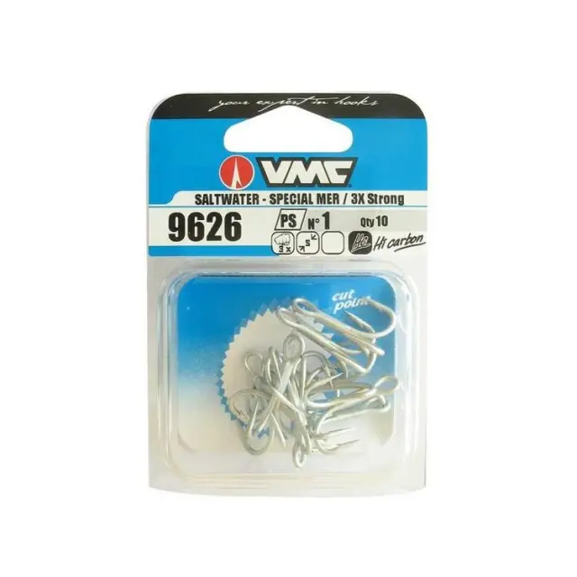 Σαλαγκιές VMC 9626 PS 3X – Ενισχυμένη Αντοχή & Απόλυτη Αξιοπιστία για Τεχνητά Δολώματα PS (10 τεμάχια) 8