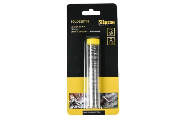 Soldering tin 15 gr ø1 mm