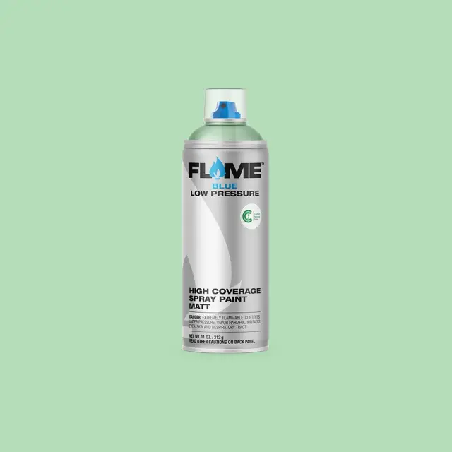 Flame Blue Spray Paint 400ml FB-662 Menthol Pastel
