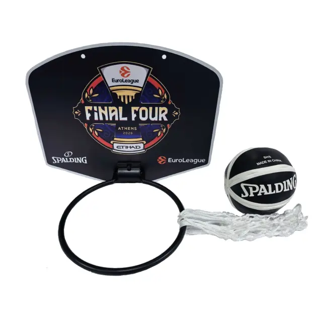 Spalding Euroleague Micro Mini Final 4 Athens 2026 Μπασκέτα Δωματίου (79-109Z)