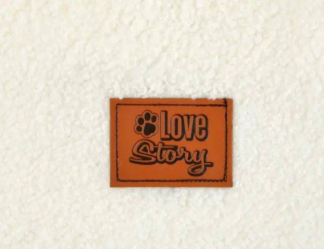 Μπουφάν για σκύλο Wooly LoveStory με ρυθμιζόμενο κλείσιμο με velcro - Μέγεθος S/25cm 6ANI1399_T25 3