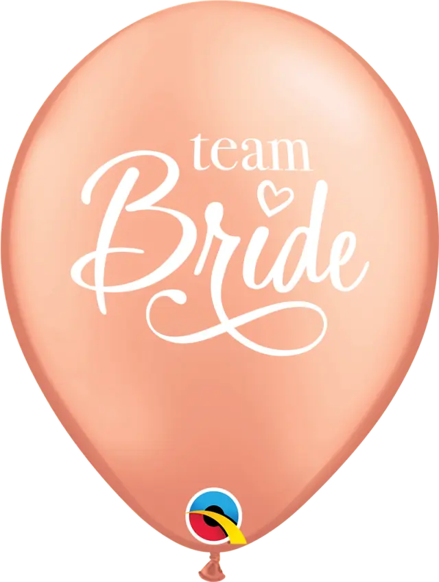 Μπαλόνια Λάτεξ Team Bride 25 τεμ