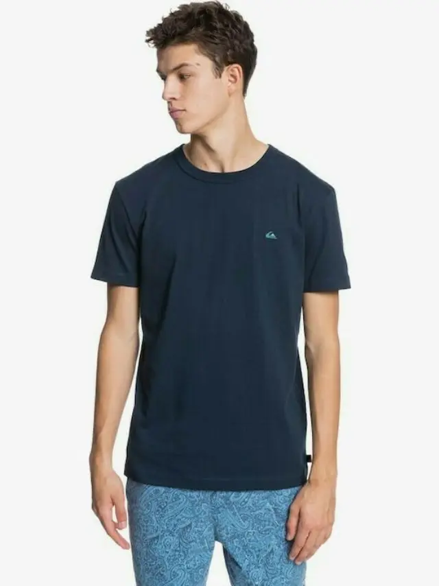 QUIKSILVER ESSENTIALS -ΜΠΛΟΥΖΑ ΑΝΔΡIKH NAVY BLUE