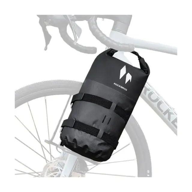 Rockbros AS-156 7l Fork Bag Waterproof Pannier Black