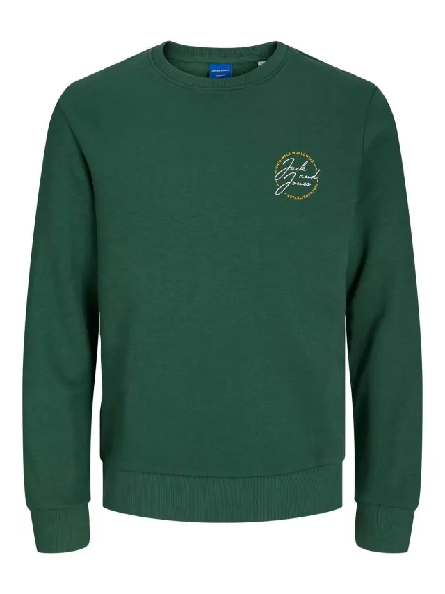 JORJERRY SC SWEAT CREW NECK FST Trekking Green