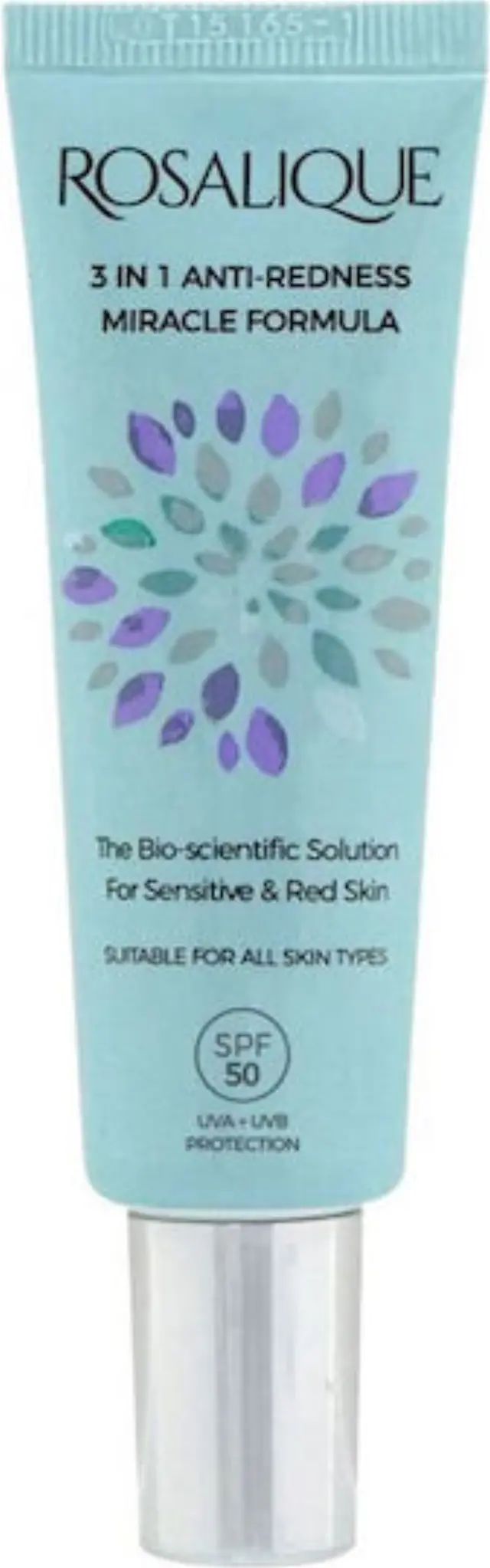 Rosalique 3 in 1 Anti-Redness Miracle Formula SPF50 Κρέμα Προσώπου με Χρώμα 30ml