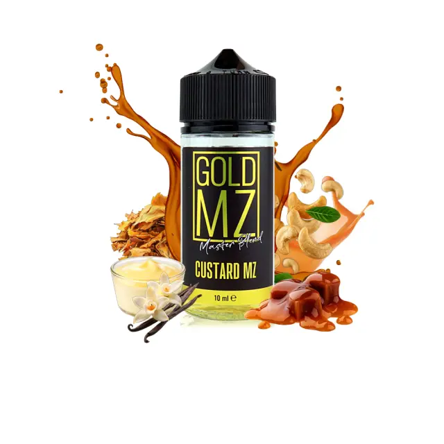 Gold MZ Custard 10ml (100ml) - Infamous Flavorshots
