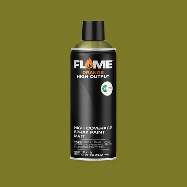 Flame Orange Spray Paint 400ml FO-641 Pear Dark