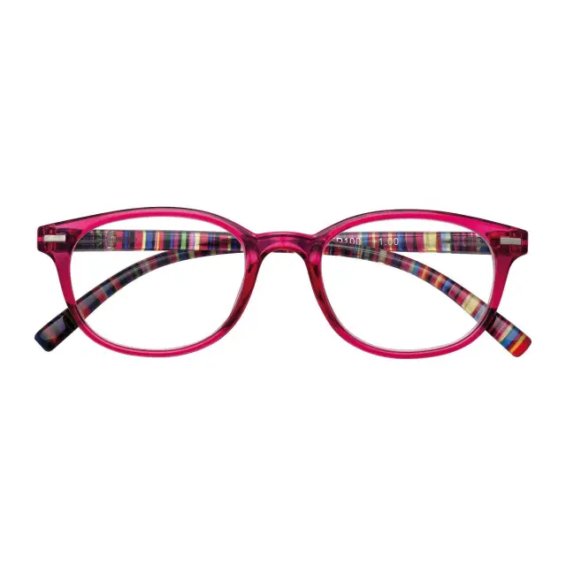 Zippo Reading Glasses 31Z-B19-RED Γυαλιά Πρεσβυωπίας Φούξια με Πολύχρωμους Βραχίονες +3.00, 1τμχ