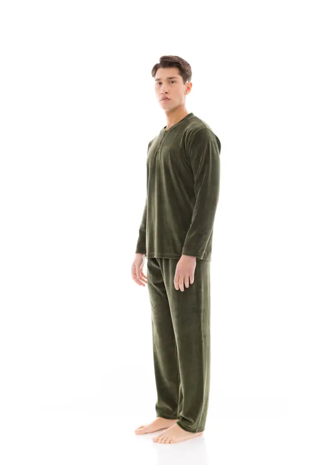 WN-M202 - Oil Green - PYJAMA VELVET PC 2