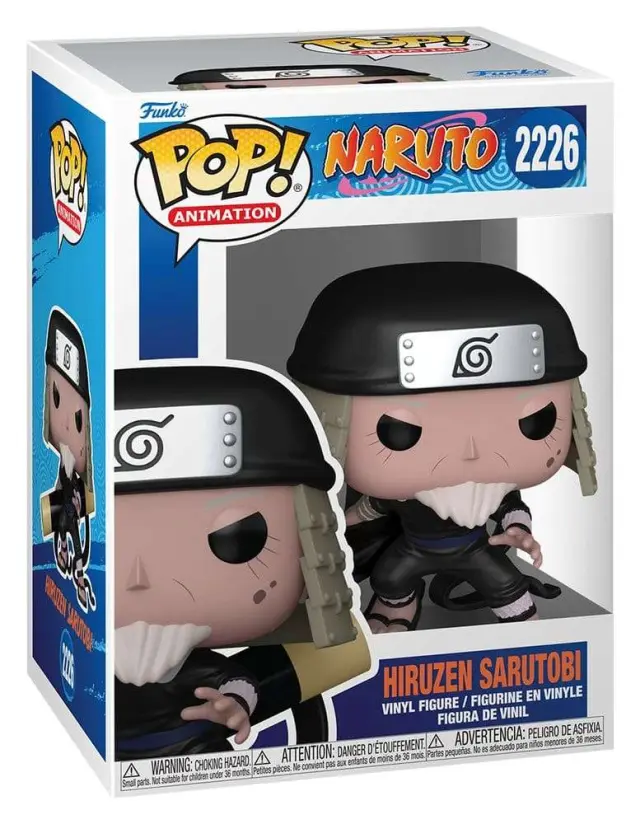 Naruto POP! Animation Vinyl Figure Hiruzen 9 cm 2