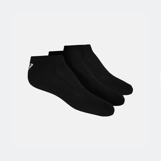 Asics Unisex 3 Pair Pack PED Cushioned Ankle Socks Μαύρο 155206-0900 (Asics) 2