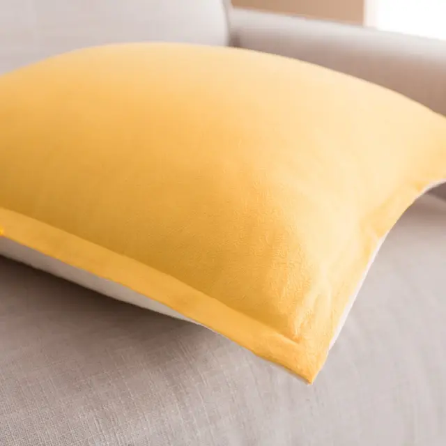Μαξιλαροθήκη 43x43cm GOFIS HOME Light veil Sun Yellow/Vanilla 309/ 10 2