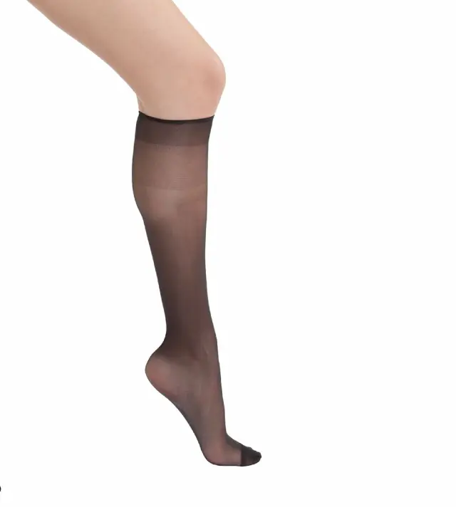 DIM Κάλτσες Λεπτές Τρουακάρ 15 Denier 2 Ζεύγη Μαύρο - One Size 3