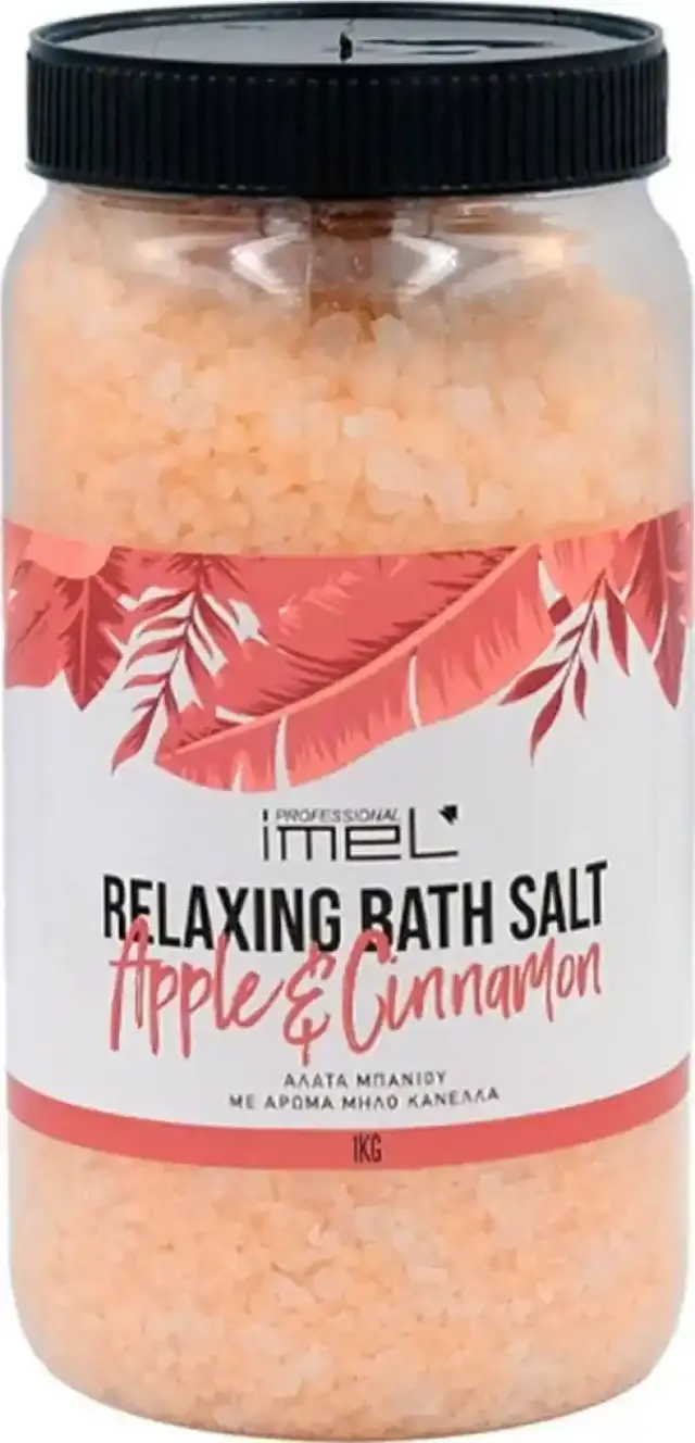 IMEL Pure Relief Relaxing Bath Salts Apple Cinnamon Άλατα Μπάνιου 1kg