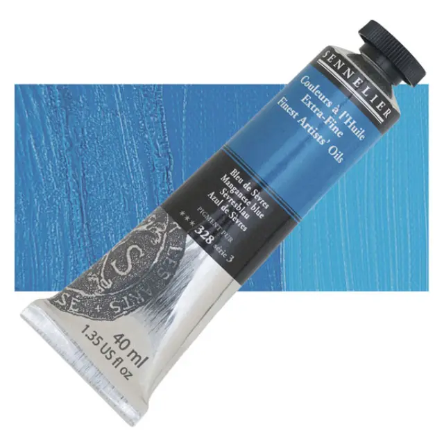 Sennelier Λάδι Finest Artists Oil 328 Manganese Blue - 40ml