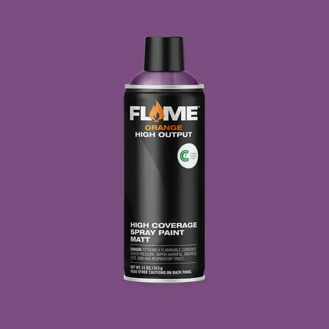 Flame Orange Spray Paint 400ml FO-397 Crazy Violet