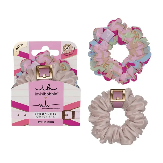 Invisibobble SPRUNCHIE MHS Buckle Fantasia Scrunchies Λαστιχάκια Μαλλιών Limited Edition, 2τμχ