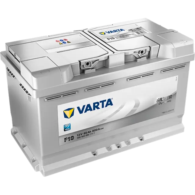 VARTA SILVERLINE ΔΕΞ. ΜΠΑΤΑΡΙΕΣ F19 (85Ah/800A) 315x175x190mm