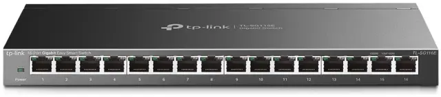 TP-LINK TL-SG116E v1.2 Unmanaged L2 Switch με 16 Θύρες Gigabit (1Gbps) Ethernet