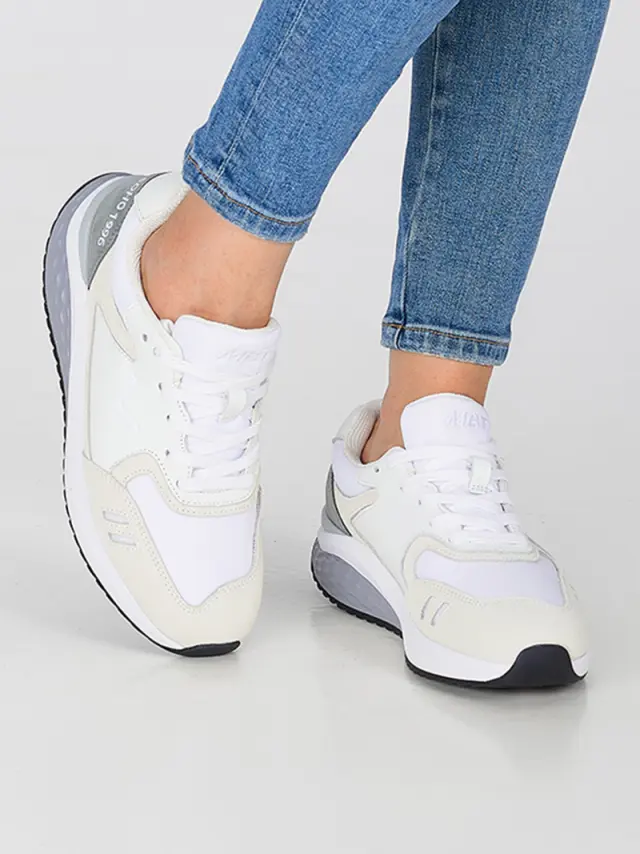 MBT Sneakers Γυναικείο δέρμα/δέρμα Nubuck Άσπρο MBT/702885 WHITE 2