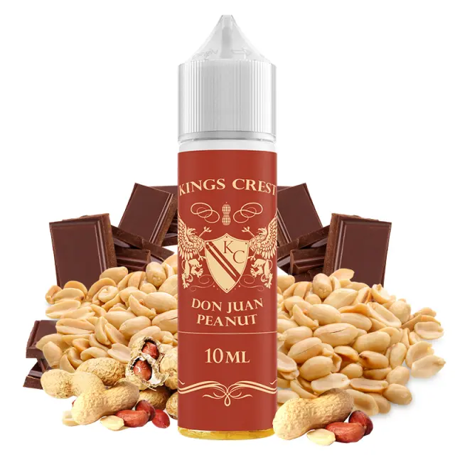 Don Juan Peanut 10ml (60ml) - Kings Crest Flavorshots