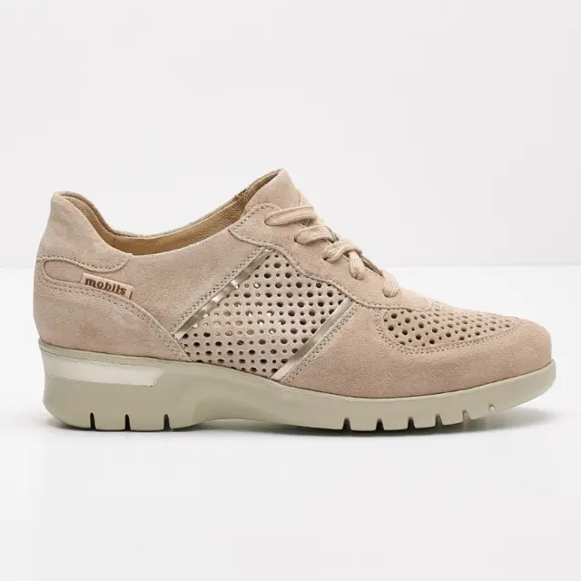 Mephisto Sneakers Γυναικείο δέρμα Nubuck Μπεζ MEP/MANON PERF L/SAND - 37