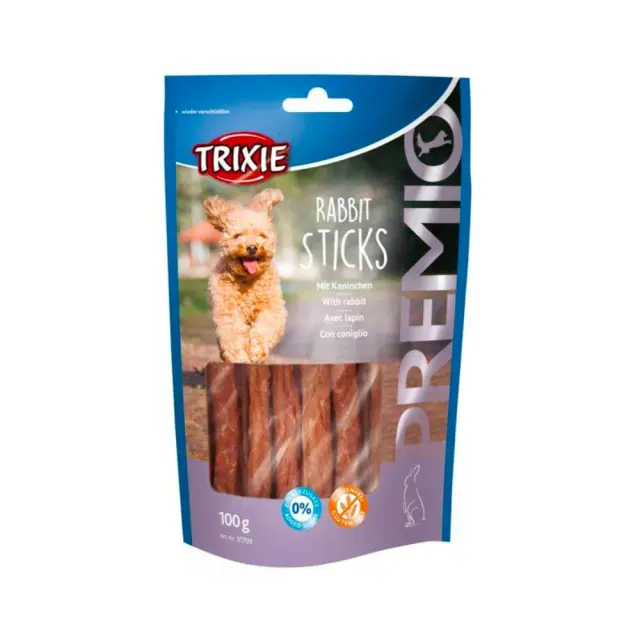 Trixie Rabbit Sticks Λιχουδιές Σκύλου Στικς Κουνελιού 100gr