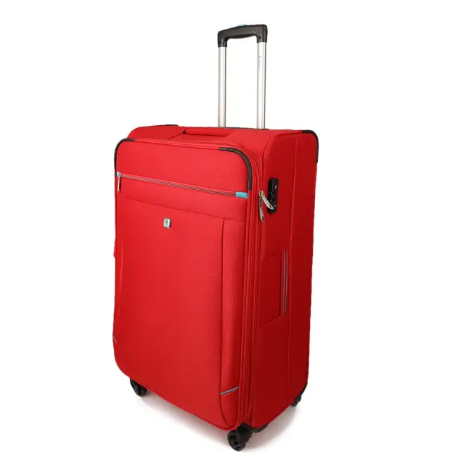 Βαλίτσα υφασμάτινη Μεγάλη DIELLE 300/70 77x48x30/33 cm Κόκκινο 3