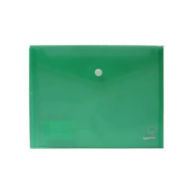 Typotrust Φάκελος PP Kουμπί Α5 Πράσινο (FP25005-04)