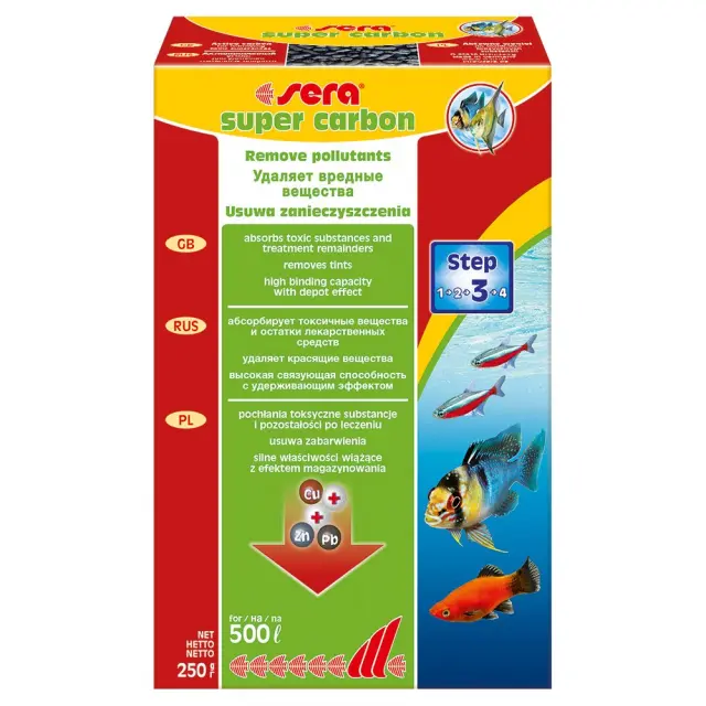 Sera Super Carbon Ενεργός Άνθρακας 250gr